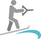 Na licencję na holowanie narciarza wodnego